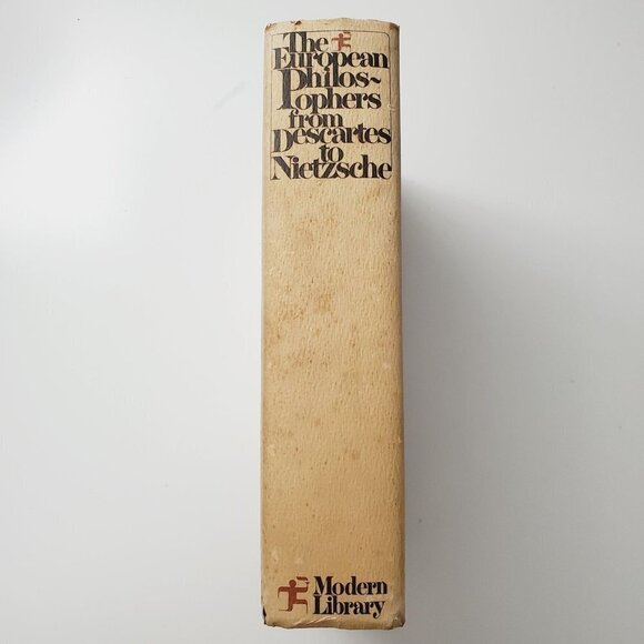 Vintage 1960s The European Philosophers from Descartes to Nietzsche Hardcover - Picture 9 of 10